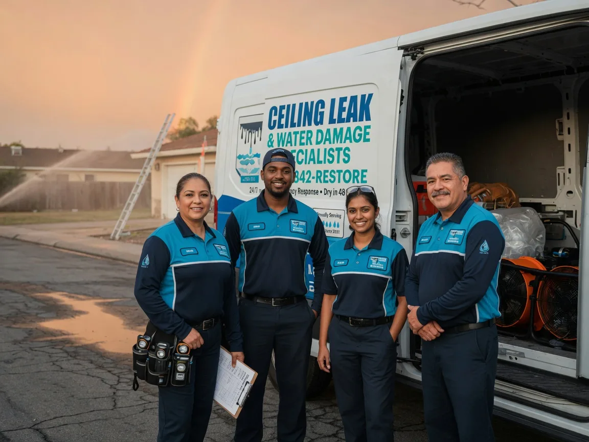 Ceiling Leak Cleanup company in Orcas, WA